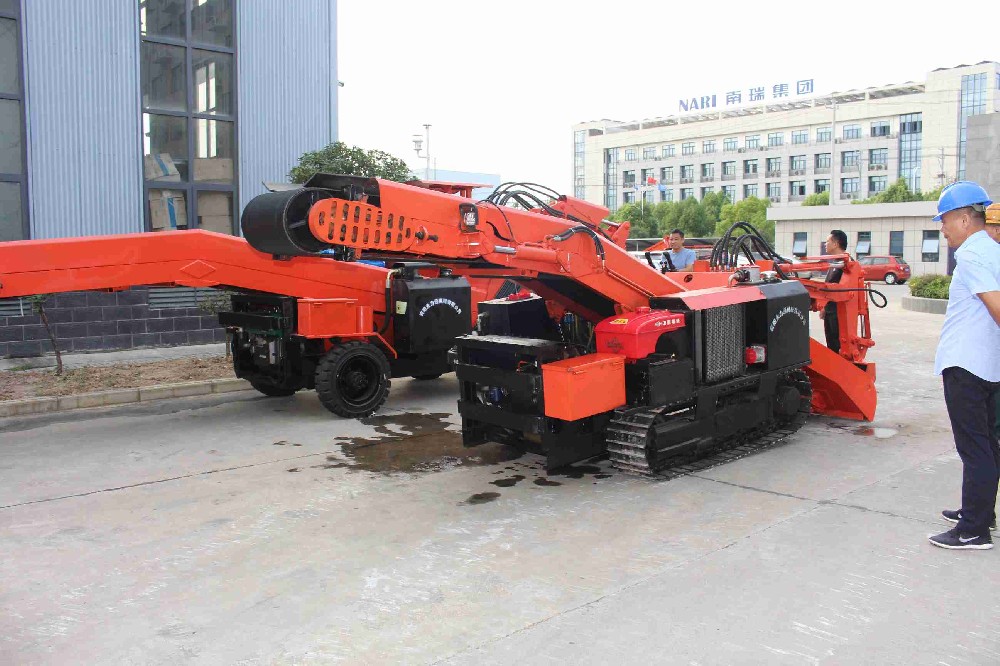 達州扒渣機加裝炮頭可行嗎？施工效果評測
